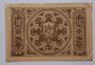 C.M. Coimbra 10 Centavos 1921 MA#740 (Comum) Bela