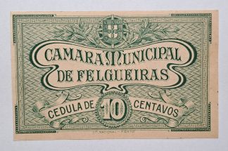 C.M. Felgueiras 10 Centavos ND MA#907 (Comum) Nova