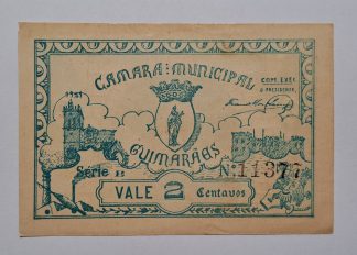 C.M. Guimarães 2 Centavos 1921 MA#1089 (Comum) Nova