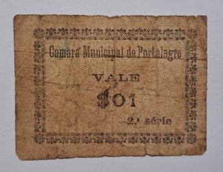 C.M. Portalegre 1 Centavo ND MA#1810a (Comum) BC