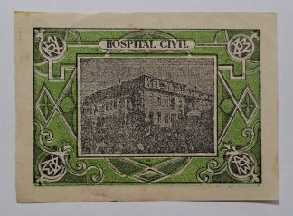 Misericórdia de Vila Real 2 Centavos ND MA#2465b (Escassa) Nova