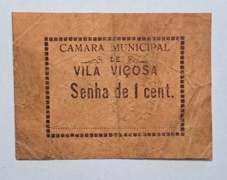 C.M. Vila Viçosa 1 Centavo ND MA#2509a (Comum) MBC