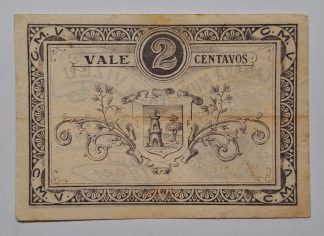C.M. Viseu 2 Centavos 1921 MA#2518 (Comum) Bela