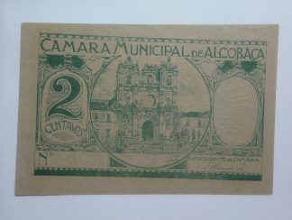 C.M. Alcobaça 2 Centavos ND MA#98 (Comum) Nova