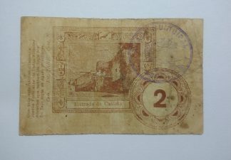 C.M. Abrantes 2 Centavos ND MA#27b (Escassa) BC