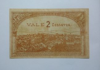 C.M. Braga 2 Centavos 1920 Série 2U MA#419a (Comum) Bela