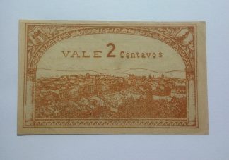 C.M. Braga 2 Centavos 1920 Série 2U MA#419g (Comum) Quase Nova