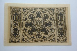 C.M. Coimbra 10 Centavos 1921 MA#740a (Comum) Nova