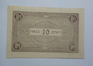 Banco do Minho (Braga) 10 Centavos 1919 MA#434b (Comum) Nova