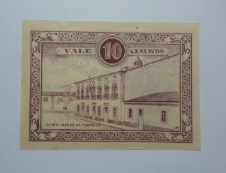 C.M. Cuba 10 Centavos 1919 MA#805 (Comum) Nova