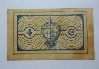 C.M. Bragança 4 Centavos ND Série D MA#501 (Escassa) MBC