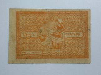 A.C.I. Espinho 1 Centavo 1920 MA#819a (Comum) MBC