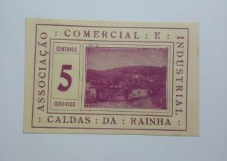 A.C.I. Caldas da Raínha 5 Centavos ND MA#539a (Escassa) Nova