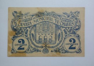 C.M. Chaves 2 Centavos ND MA#711 (Comum) Bela