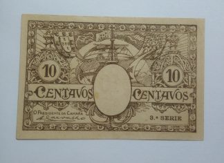 C.M. Chaves 10 Centavos ND MA#717 (Comum) Quase Nova