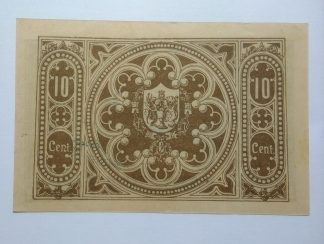 C.M. Coimbra 10 Centavos 1920 MA#740 (Comum) Quase Nova