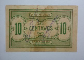 Celeiro Municipal de Arraiolos 10 Centavos ND MA#278 (Comum) Bela