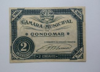 C.M. Gondomar 2 Centavos ND MA#1054 (Comum) MBC