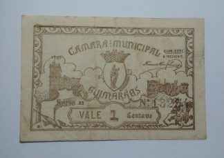 C.M. Guimarães 1 Centavo 1921 MA#1088 (Comum) Bela