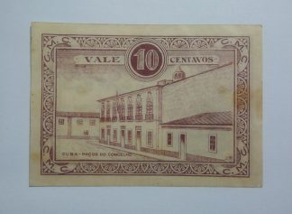 C.M. Cuba 10 Centavos 1919 MA#805 (Comum) Quase Nova