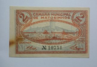 C.M. Matosinhos 2 Centavos ND MA#1343a (Comum) Quase Nova
