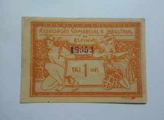 A.C.I. Espinho 1 Centavo 1920 MA#819 (Comum) Bela