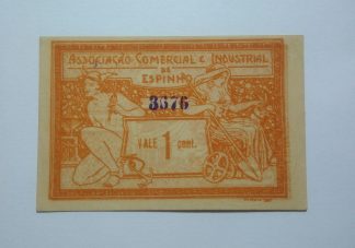 A.C.I. Espinho 1 Centavo 1920 MA#819 (Comum) Nova