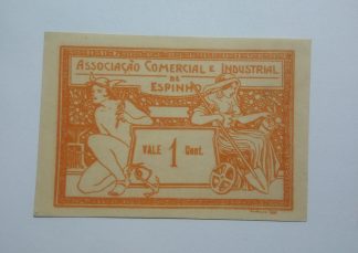 A.C.I. Espinho 1 Centavo 1920 MA#823 (Comum) Nova