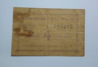C.M. Póvoa do Varzim 4 Centavos 1920 MA#1900 (Comum) MBC